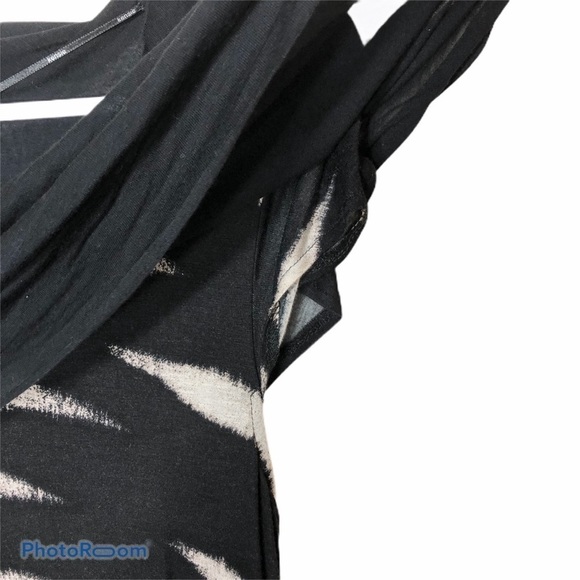 Kensie Cowl Neck Animal Print Dress NWT Small - Picture 4 of 8